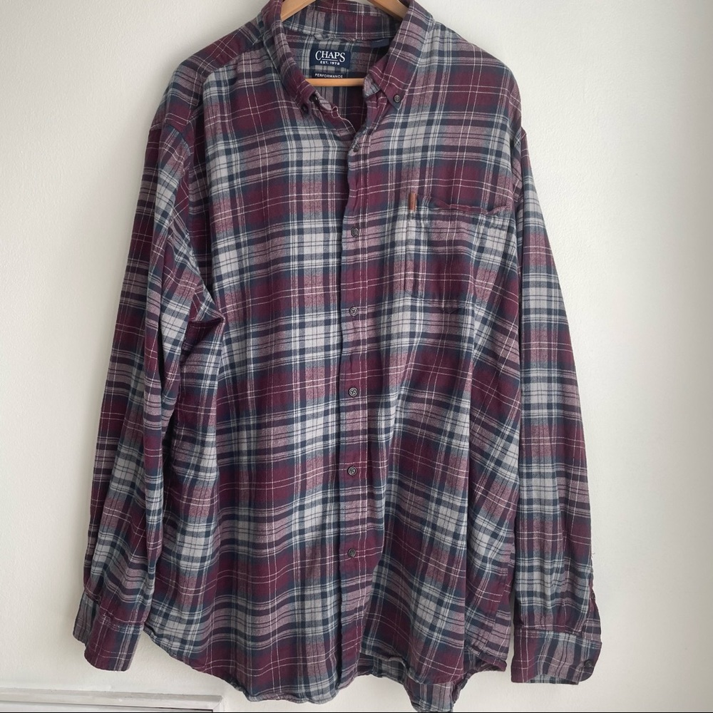 Mens chaps flannel